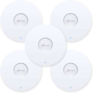 TP-Link EAP613 AX1800 Ceiling Mount WiFi 6 Access Point (5-Pack) TP-Link EAP613 AX1800 Ceiling Mount WiFi 6 Access Point (5-Pack)