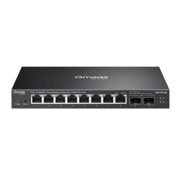 TP-Link ES206XPP-M2 Omada 8-Port 2.5G BASE-T Easy Managed Switch with 2 10GE SFP+ Slots