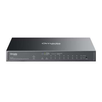 TP-Link ES210GP Omada 10-Port Gigabit Easy Managed Switch with 8-Port PoE+
