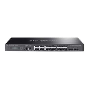 TP-Link SG5428X Omada 24-Port Gigabit Stackable Lite L3 Managed Switch with 4× 10G Slots