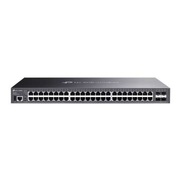 TP-Link SG5452X Omada 48-Port Gigabit Stackable Lite L3 Managed Switch with 4×10G Slots