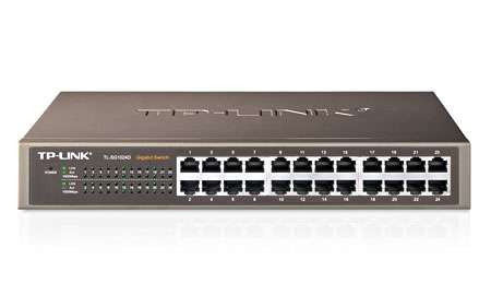 TP-Link TL-SG1024D 24port Gigabit Switch metal TP-Link TL-SG1024D 24port Gigabit Switch metal
