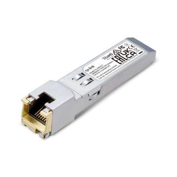 TP-Link TL-SM331T 1000BASE-T RJ45 SFP Module TP-Link TL-SM331T 1000BASE-T RJ45 SFP Module