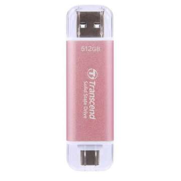 Transcend 512GB USB3.0/USB Type-C ESD310C Pink