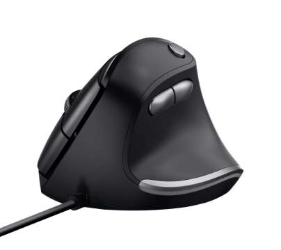 Trust Bayo Vertical Ergonomic Mouse Black