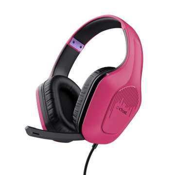 Trust GXT415 Zirox Lightweight Gaming Headset Pink Trust GXT415 Zirox Lightweight Gaming Headset Pink