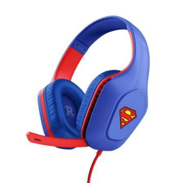 Trust GXT415SM Zirox Lightweight Gaming Headset Blue/Red