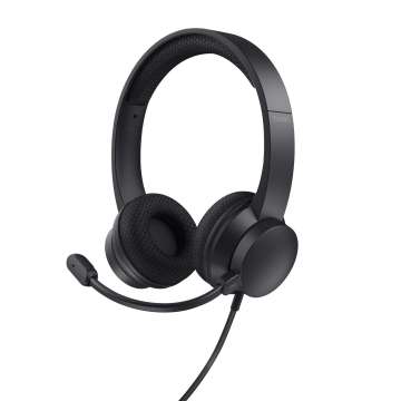 Trust HS-260 USB-ENC PC Headset Black