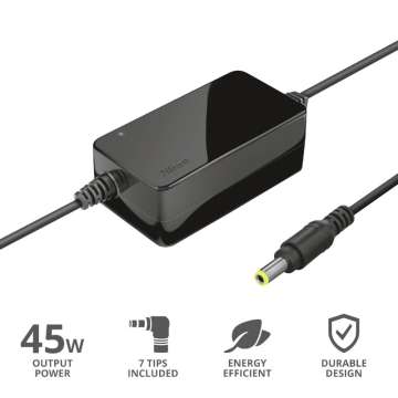 Trust Primo 18-20V / 2,4A 45W univerzális hálózati notebook töltő