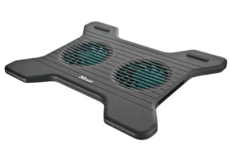 Trust Xstream Breeze laptop hűtőállvány 2 ventilátorral Black