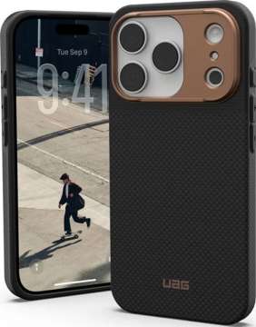UAG Fiber Armor case for iPhone 17 Pro Kevlar Graphite/Bronze UAG Fiber Armor case for iPhone 17 Pro Kevlar Graphite/Bronze