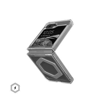 UAG Plyo Pro Samsung Z Flip 6 Ice/Silver UAG Plyo Pro Samsung Z Flip 6 Ice/Silver