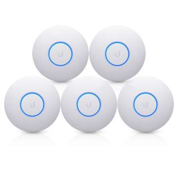 Ubiquiti UAP-NANOHD-5 UniFi AC Nano HD Wave 2 5Pack Access Point White
