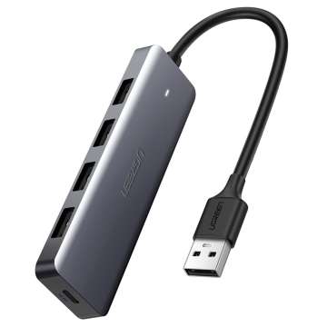 UGREEN 4-Port USB3.0 Hub with USB-C Power Supply