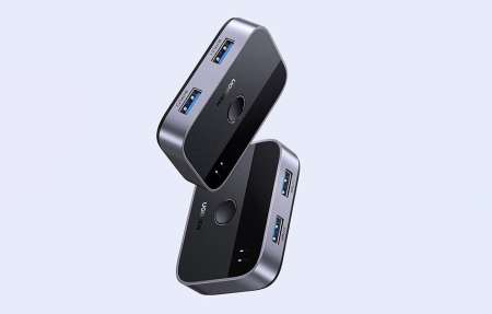 UGREEN CM757 2x USB3.0 switch Grey