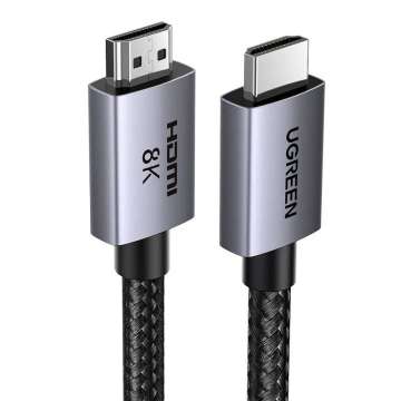 UGREEN HD171 8K HDMI 2.1 Cable 1m Black/Grey UGREEN HD171 8K HDMI 2.1 Cable 1m Black/Grey