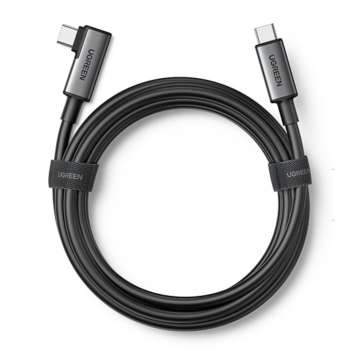 UGREEN Right Angle USB-C to USB-C Link Cable 5m Black UGREEN Right Angle USB-C to USB-C Link Cable 5m Black
