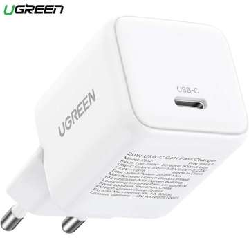 UGREEN X513 30W GAN 1x USB-C Mains Charger White