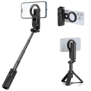 Ulanzi JJ03 okostelefon markolat, Magsafe állvány és selfie bot egyben, bluetooth kioldóval