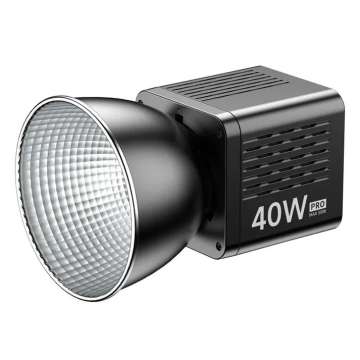 Ulanzi L023, 40W PRO Bi-Color COB, 2500-6500K, 13260Lux, 8 effekt, 3400mAh, mini Bowens