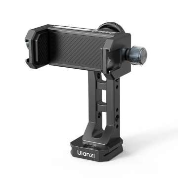 Ulanzi MA53 elforgatható telefontartó adapter, arca swiss, 1db vakupapucs, 5db 1/4" csatlakozó, fém Ulanzi MA53 elforgatható telefontartó adapter, arca swiss, 1db vakupapucs, 5db 1/4" csatlakozó, fém