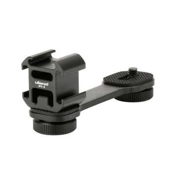 Ulanzi PT-3, tripla vakupapucs adapter, 1/4" menettel, alumínium