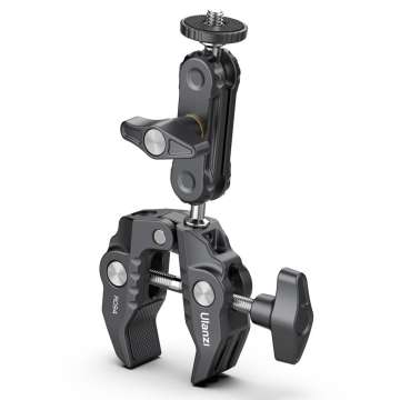Ulanzi R094 KAMERA SZUPER-BILINCS RÖGZÍTŐ - többfunkciós satu - 1/4" 3/8"