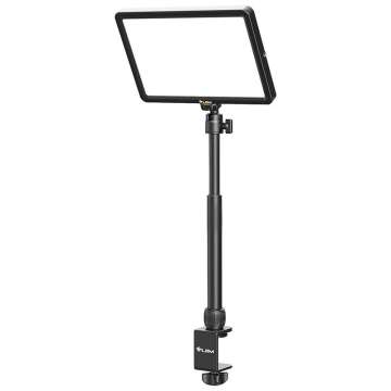 Ulanzi Vijim K20 Led panel, 28cm átmérő, 650 Lumen, 2500k-9000K, asztali álvánnyal, távirányítóval