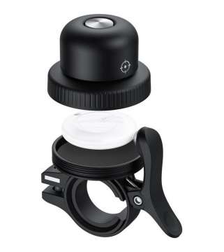 ultron Mibell Bicycle Bell incl. Apple Certified tag Black ultron Mibell Bicycle Bell incl. Apple Certified tag Black