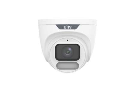 Uniview Easystar Colorhunter 4MP OwlView Wise-ISP turret dómkamera, 2.8mm fix objektívvel, mikrofonnal