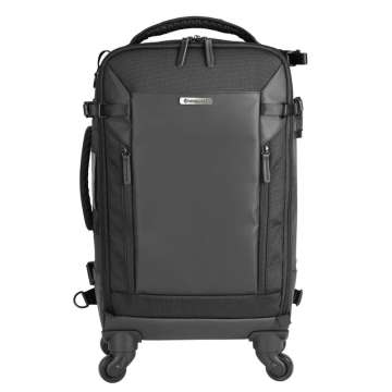 Vanguard VEO Select 58T Camera Trolley Bag/Backpack 2-in-1 4-Wheel Spinner Bag Black