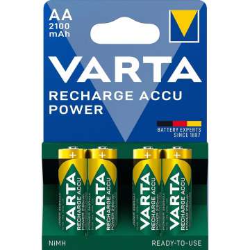 Varta 2100mAh AA Ni-MH akkumulátor 4db/csomag