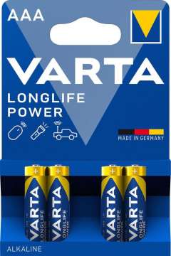 Varta AAA Alkáli Elem 4db/csomag