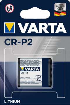 Varta CR-P2 Lítium Elem 1db/csomag Varta CR-P2 Lítium Elem 1db/csomag
