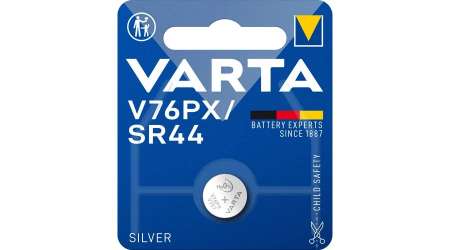 Varta SR44 Silver-oxide Gombelem 1db/csomag Varta SR44 Silver-oxide Gombelem 1db/csomag