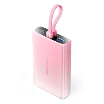 Vention 10000mAh Power Bank Gradient Pink Vention 10000mAh Power Bank Gradient Pink