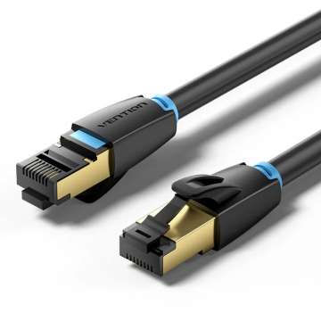 Vention CAT8 S-FTP Patch Cable 20m Black