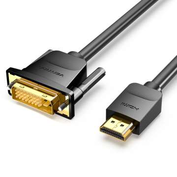 Vention HDMI to DVI Cable 3m Black Vention HDMI to DVI Cable 3m Black