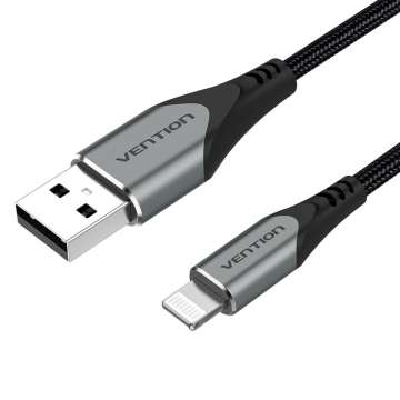Vention USB 2.0 A to Lightning Cable 2m Black