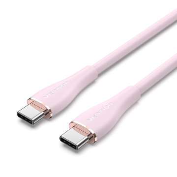 Vention USB 2.0 C to USB 2.0 C Cable 1,5m Pink Vention USB 2.0 C to USB 2.0 C Cable 1,5m Pink