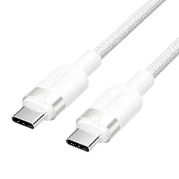 Vention USB 2.0 Type-C Male to Type-C Male 3A Cable 2m White