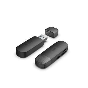 Vention USB 3.0 multi Card Reader Black