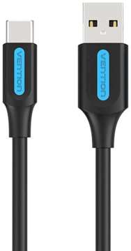Vention USB-A 2.0/M to USB-C/M cable 0,5m Black