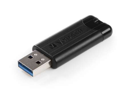 Verbatim 128GB Pinstripe USB3.2 Black