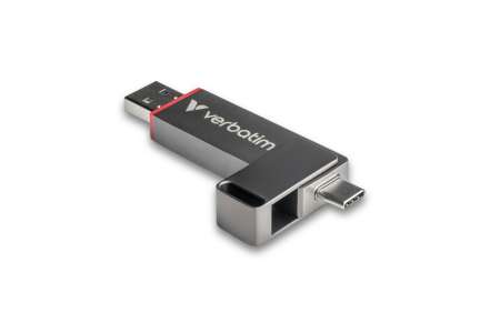 Verbatim 1TB Dual QuickStick USB3.2 Silver