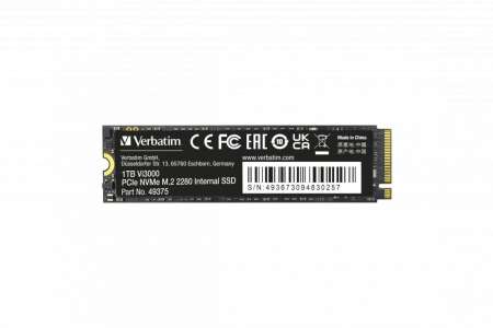 Verbatim 1TB M.2 2280 NVMe Vi3000 Verbatim 1TB M.2 2280 NVMe Vi3000