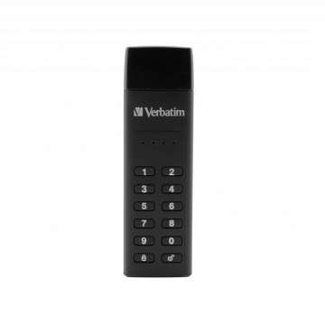 Verbatim 32GB Keypad Secure USB3.2 Black Verbatim 32GB Keypad Secure USB3.2 Black