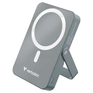 Verbatim Charge "n" Go PowerBank with Stand 10000mAh PowerBank Grey