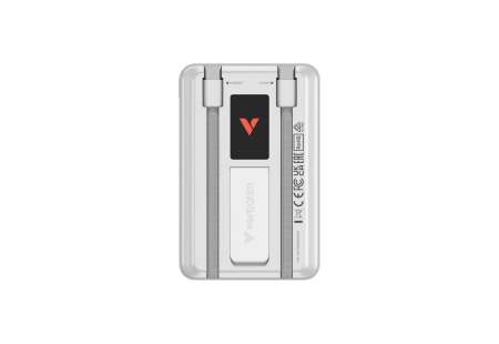 Verbatim Charge ''n'' Go Two Cable 10000mAh PowerBank Silver