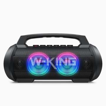 W-King D10 Bluetooth Speaker Black